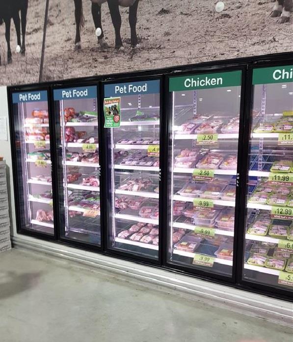 Gefrierschrankglastür für Supermarktabkühlung