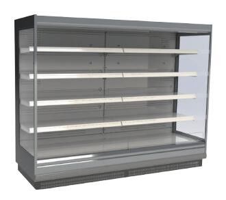 Offener Anzeigen-Kühlschrank R290 5 Schichten entfernt