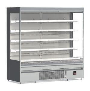 Offener Front Commercial-Fall offene Kühlvitrine Luft abgekühltes 608L 912L 1200L