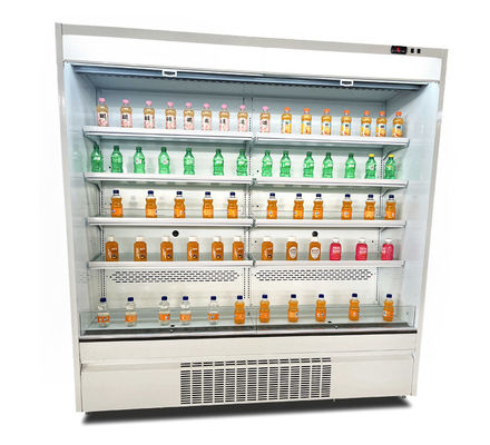 Offener Anzeigen-Kühlschrank-offener Anzeigen-Verkaufsberater R404a R290 für Mini-Markt