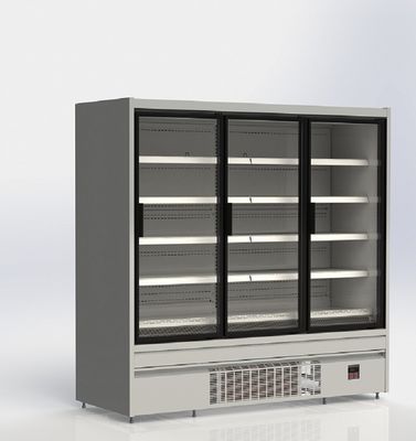 TÜR-der Kühlvorrichtung 2/3/4 des Supermarkt-R290 aufrechte Glastür 220V/50HZ