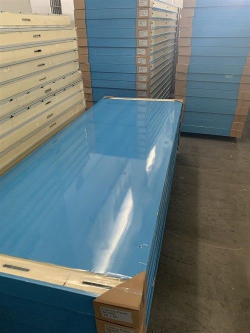 Weg PU-Platten-100mm 150mm im Gefrierschrank mit Nocken-Verschluss-Gelenk für Kühlraum