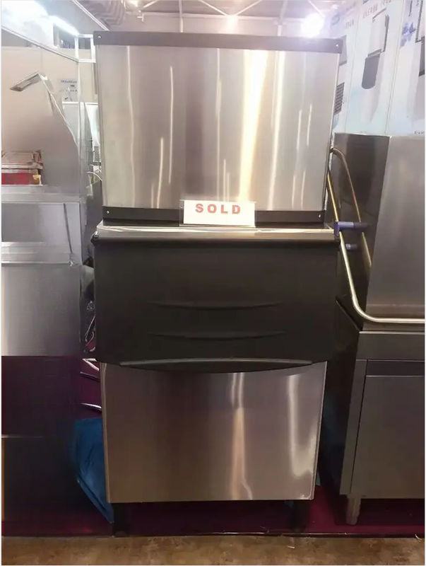 455kg CER halb Crystal Cube Ice Maker Commercial im Stangen-Milch-Tee-Meeresfrüchte-Sashimi-Geschäft