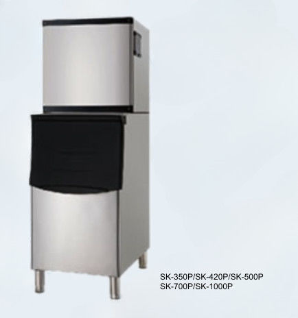 Sk-350p modulare Art Würfel-Eis-Maschine kein Abbaukleiner Handelsreinigungsnachtisch