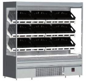 R290 öffnen Front Open Display Fridge Open Front Refrigerated Display Case