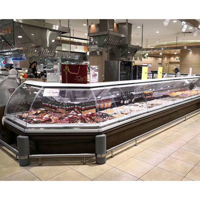 Luft kühlte Fleisch-Anzeigen-Kühlvorrichtung ab